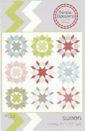 Swoon Printed Pattern ONLY, From Thimble Blossoms By Roskelley, Camille # TBL142