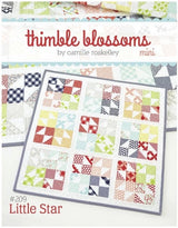 Little Star Mini - Printed Pattern - 18” x 18" - Thimble Blossoms by Camille Roskelley of Bonnie and Camille tbl209 Bin MP