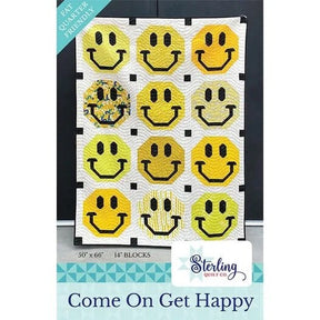 Come on Get Happy Quilt KIT Finished Size 50" x 66"