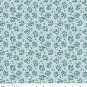 Calico Bouquet Songbird C12840-Songbird by Lori Holt Sold by 1/2 Yard Increments