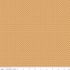 Calico Daisy Cider C12852-Cider by Lori Holt Sold by 1/2 Yard Increments
