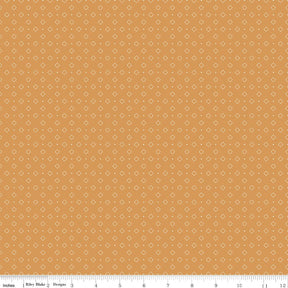 Calico Diamond Cider C12856-Cider by Lori Holt Sold by 1/2 Yard Increments