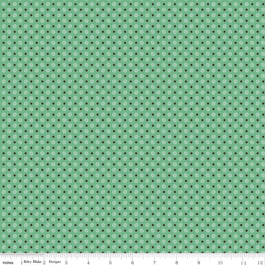 Calico Daisy Cider C12852-Cider by Lori Holt Sold by 1/2 Yard Increments