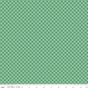Calico Polka Dot Alpine C12845-Alpine by Lori Holt Sold by 1/2 Yard Increments