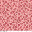 Calico Bouquet Coral C12840-Coral by Lori Holt Sold by 1/2 Yard Increments