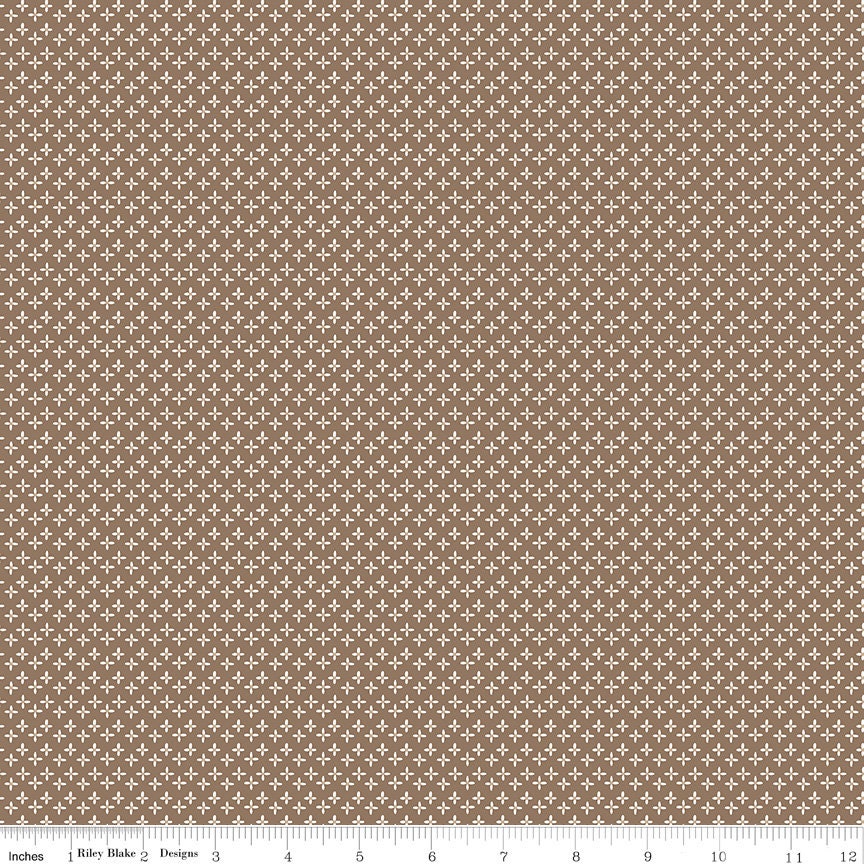 Calico Plaid Lettuce C12847-Lettuce by Lori Holt Sold by 1/2 Yard Increments
