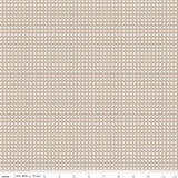 Calico Fence Teadye C12855-Teadye by Lori Holt Sold by 1/2 Yard Increments