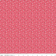 Calico Meadow Tearose C12843-Tearose by Lori Holt for Riley Blake Sold in 1/2 yard increments cut continuously