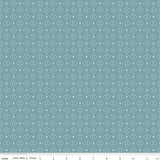 Calico Polka Dot Alpine C12845-Alpine by Lori Holt Sold by 1/2 Yard Increments