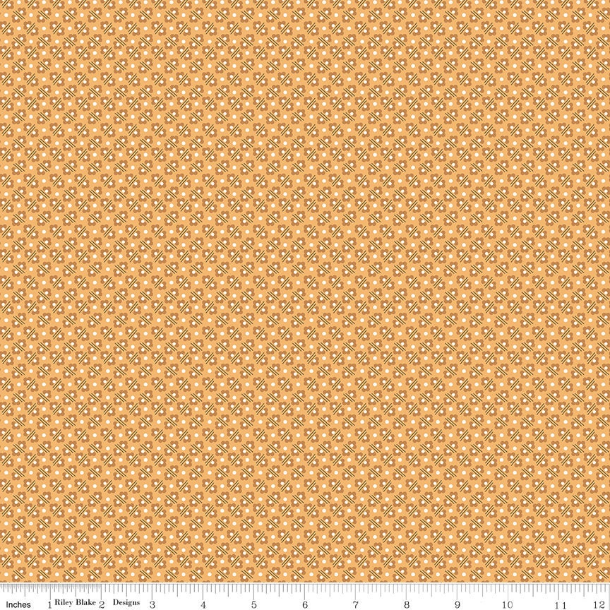Calico Plaid Lettuce C12847-Lettuce by Lori Holt Sold by 1/2 Yard Increments