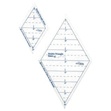 Lori Holt Double Triangle Ruler 4" and 8" ST-24602