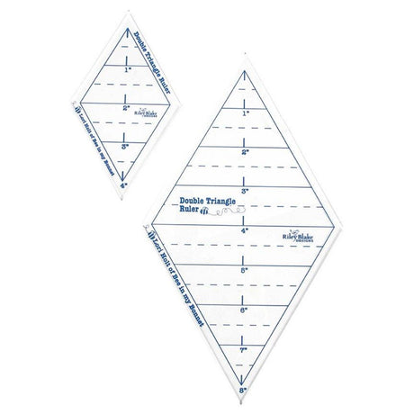 Lori Holt Double Triangle Ruler 4" and 8" ST-24602