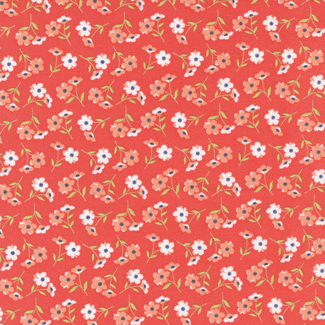 Sunwashed Windflower Toss Nectar Yardage 29162-19 by Moda Fabrics Sold in 1/2 yard increments cut continuously