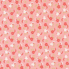 Sunwashed Windflower Toss Carnation Yardage 29162-22 by Moda Fabrics Sold in 1/2 yard increments cut continuously