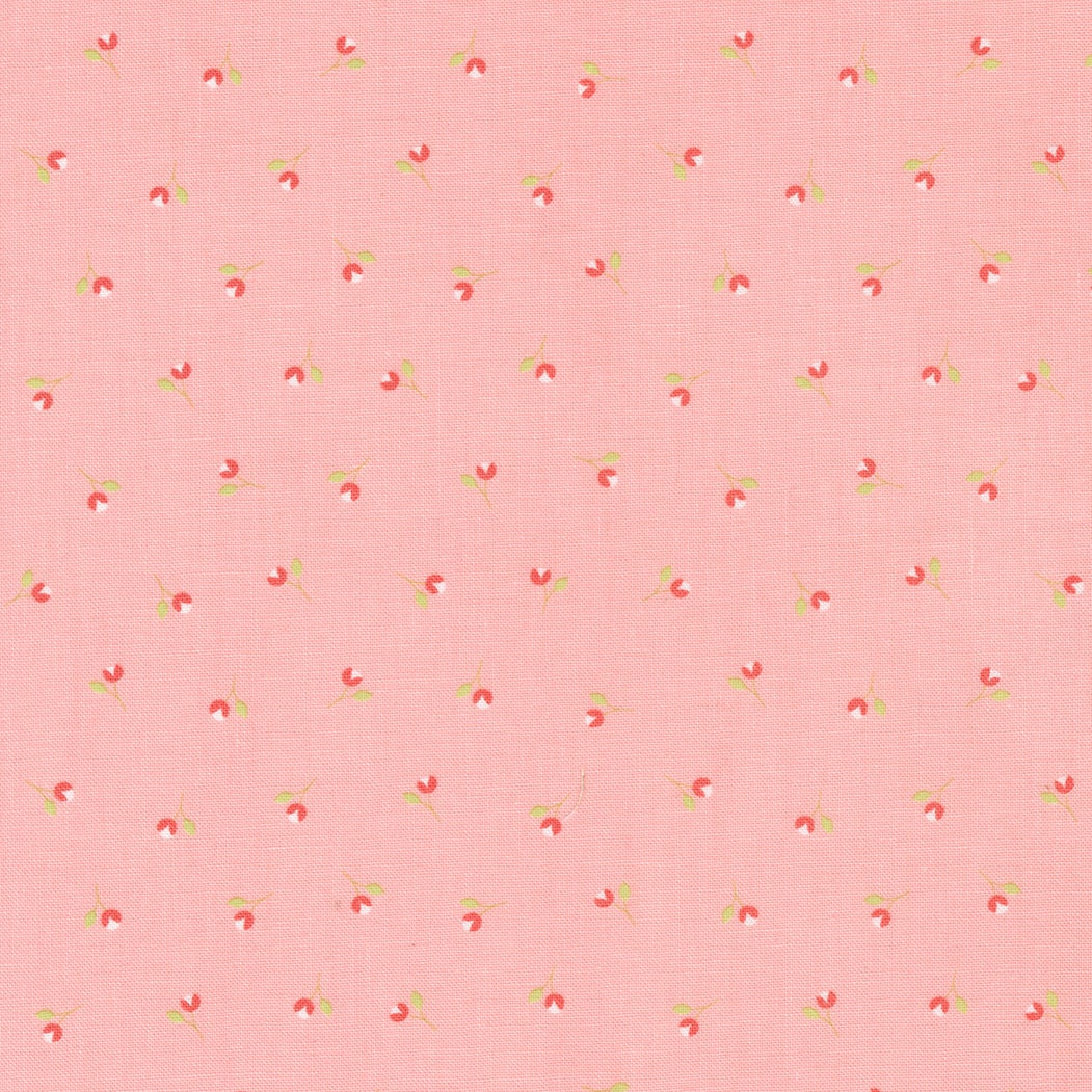 Sunwashed Bittie Buds Carnation Yardage 29164-22 by Moda Fabrics Sold in 1/2 yard increments cut continuously