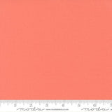 Bella Solids Coral Yardage by Moda Fabrics 9900-147