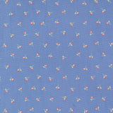 Sunwashed Bittie Buds Sky Yardage 29164-20 by Moda Fabrics Sold in 1/2 yard increments cut continuously