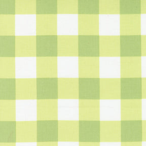 Sunwashed Check Light Lime Yardage 29165-15 by Moda Fabrics Sold in 1/2 yard increments cut continuously