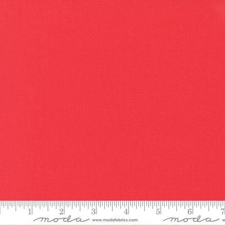 Moda Bella Solids Yardage Geranium - 9900-258 By Moda