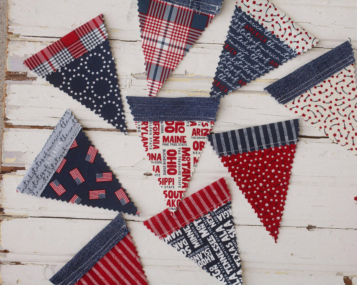 Stateside Fireworks in Sky 55618-12 yardage by Sweetwater by Moda Fabrics