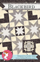 Blackbird Quilt Pattern # ISE-220 by It's Sew Emma Finished size: 70.5" x 70.5"