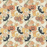 Owl O Ween Spooky Cuties in Ghost 31191 11 by Urban Chicks Sold in 1/2 yard Increments