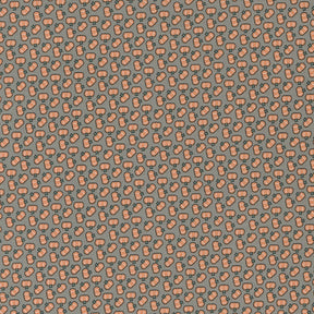 Owl O Ween Pumpkin Patch in fog 31195 18 by Urban Chicks Sold in 1/2 yard Increments