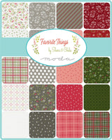 Favorite Things Snowflakes in Evergreen 37655 26 by Sherri and Chelsi sold in 1/2 yard increments