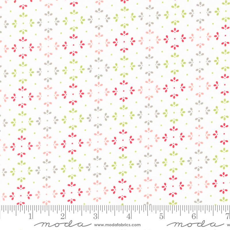 Favorite Things Snowflakes in Evergreen 37655 26 by Sherri and Chelsi sold in 1/2 yard increments
