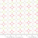 Favorite Things Snowflakes in Evergreen 37655 26 by Sherri and Chelsi sold in 1/2 yard increments