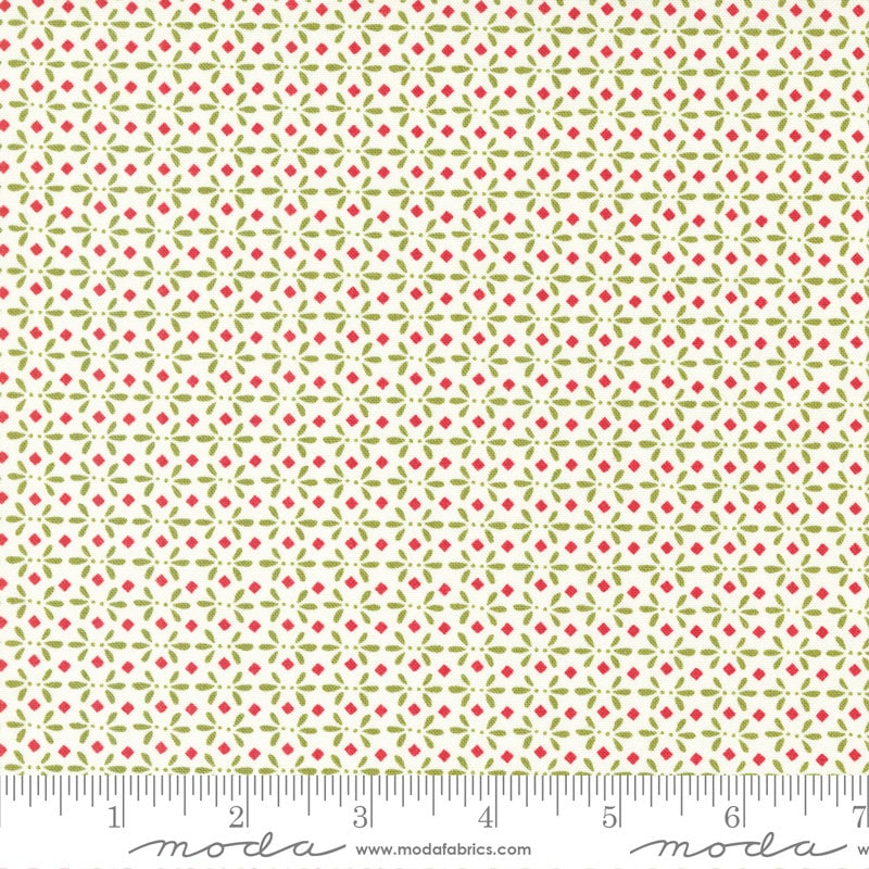 Blizzard Snow Angel in Vanilla 55624 13 by Sweetwater for Moda Fabrics