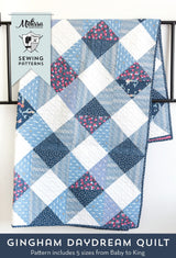 Gingham Daydream Quilt Pattern PDC5416 by Melissa Mortenson of Polka Dot Chairin Multiple Sizes