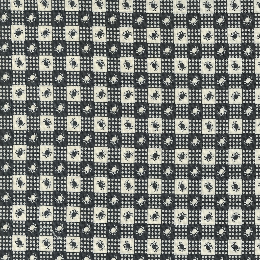 Owl O Ween Spooky Cuties in Fog 31191 18 by Urban Chicks Sold in 1/2 yard Increments