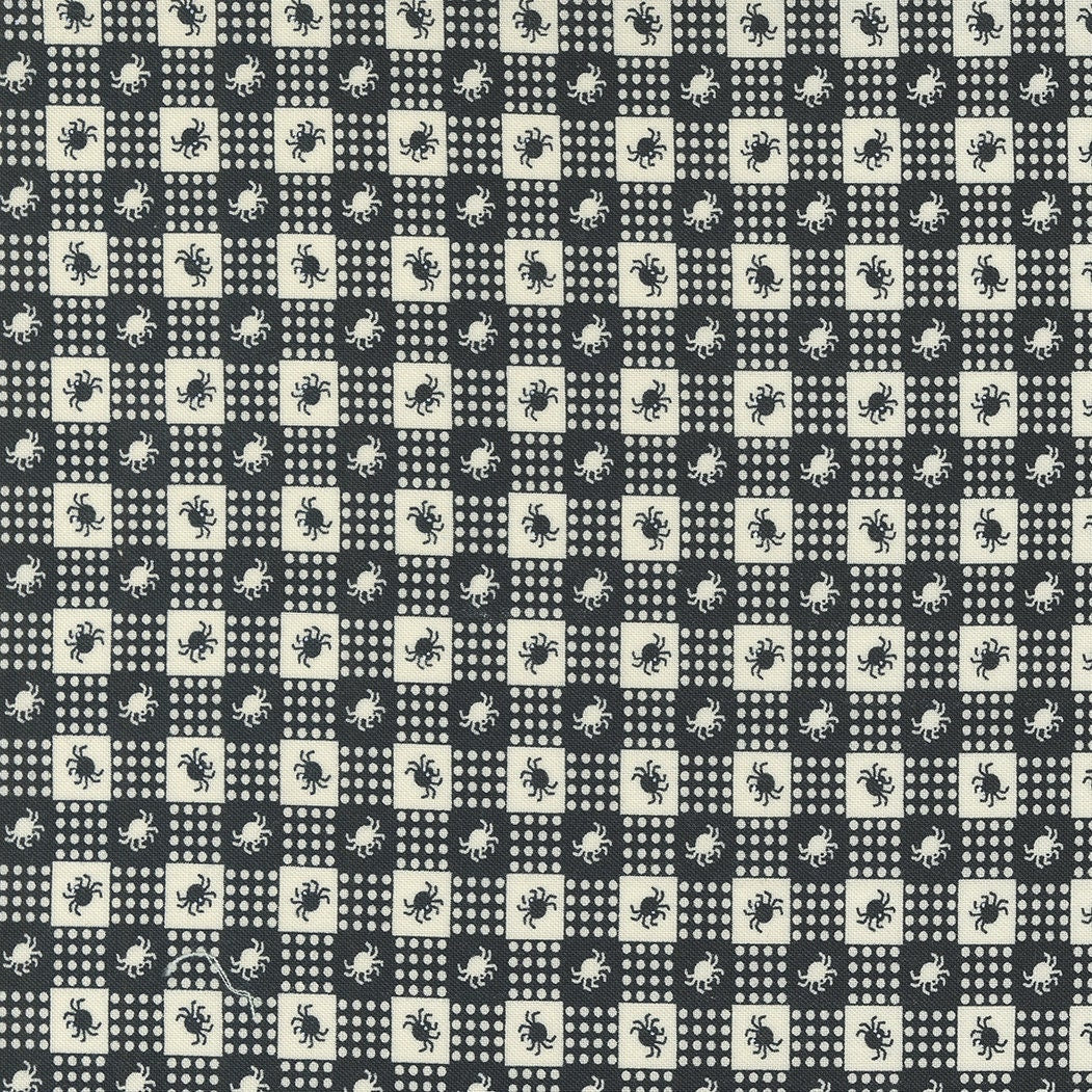 Owl O Ween Owls in Midnight 31190 17 by Urban Chicks Sold in 1/2 yard Increments