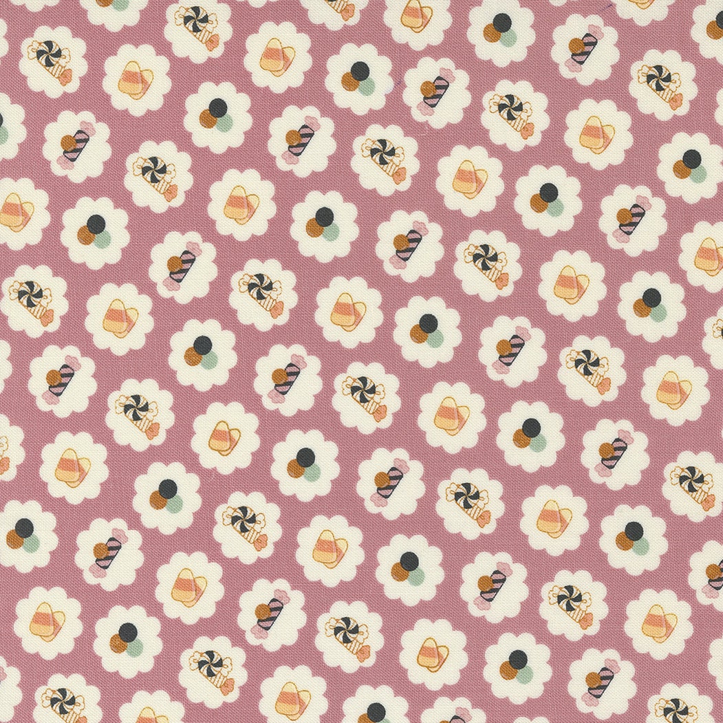 Owl O Ween Pumpkin Patch in Fog 31195 13 by Urban Chicks Sold in 1/2 yard Increments