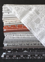 Smoke and Rust Mountain Speak Ash Yardage 5131-11 by Lella Boutique for Moda Fabrics sold in 1/2 yard increments