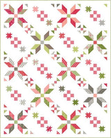 Favorite Things Snowflakes in Chartreuse 37655 25 by Sherri and Chelsi sold in 1/2 yard increments
