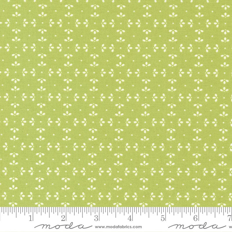 Favorite Things Snowflakes in Chartreuse 37655 25 by Sherri and Chelsi sold in 1/2 yard increments