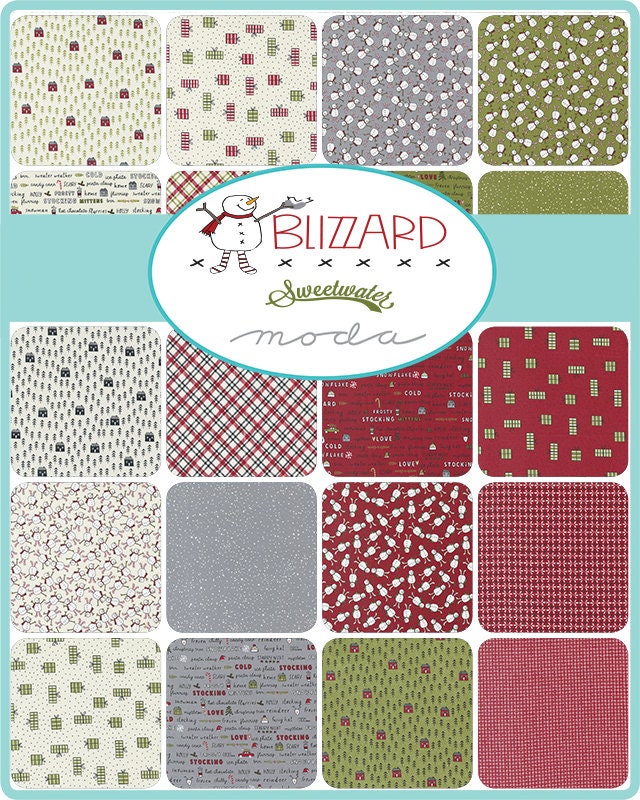Blizzard Snow Angel in Vanilla 55624 13 by Sweetwater for Moda Fabrics