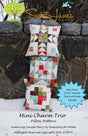 Mini Charm Trio Pillow # SJ074 From Sweet Jane's Quilting & Design By Susan Pfau Pattern Makes 3 different options 16 x 16 inches