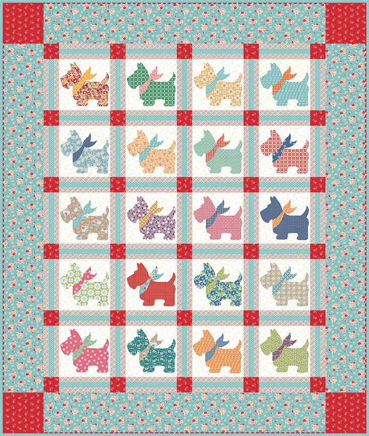 Bee Vintage Mae Daisy C13088-Daisy by Lori Holt for Riley Blake Designs Sold in 1/2 yard increments.