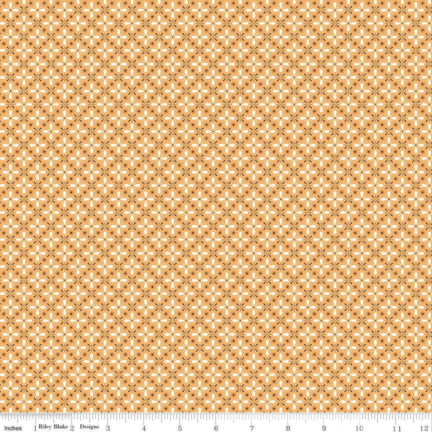 Bee Vintage Mae Daisy C13088-Daisy by Lori Holt for Riley Blake Designs Sold in 1/2 yard increments.