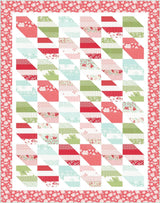 Jellybeans Printed Quilt Pattern #tb 276 by Thimble Blossoms - Paper Pattern Only - 60" x 76” quilt size jelly roll friendly