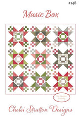 Music Box Quilt pattern CSD 148 by Chelsi Stratton Designs 81 x 81