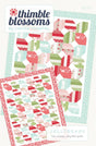 Jellybeans Printed Quilt Pattern #tb 276 by Thimble Blossoms - Paper Pattern Only - 60" x 76” quilt size jelly roll friendly