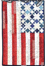 Lil' Liberty Paper Mini Quilt Pattern by Running Doe for Villa Rosa Designs 18" x 28"