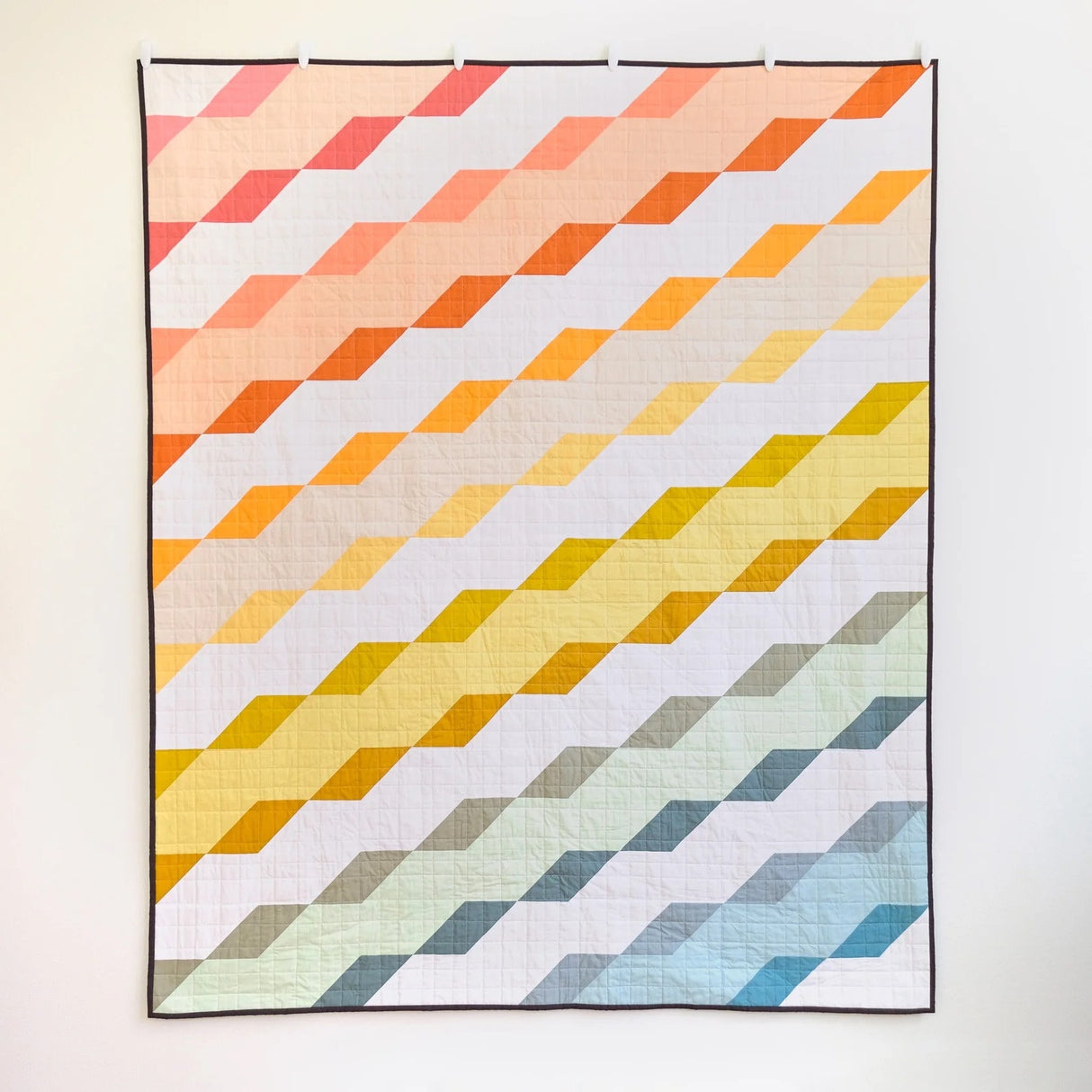 The Diana Quilt Paper Pattern KTQ152 by Kitchen Table Quilting (baby, lap and twin sizes queen)