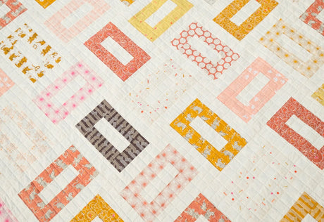 The Orla Quilt Paper Pattern KTQ163 by Kitchen Table Quilting (baby, lap twin, queen and king)