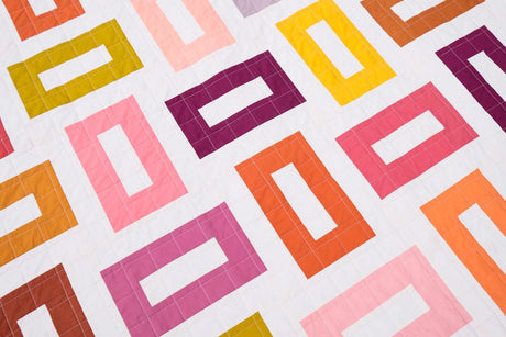 The Orla Quilt Paper Pattern KTQ163 by Kitchen Table Quilting (baby, lap twin, queen and king)