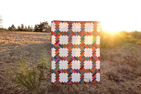 The Phoebe Quilt Pattern KTQ164 by Kitchen Table Quilting (baby, lap, twin and king sizes)
